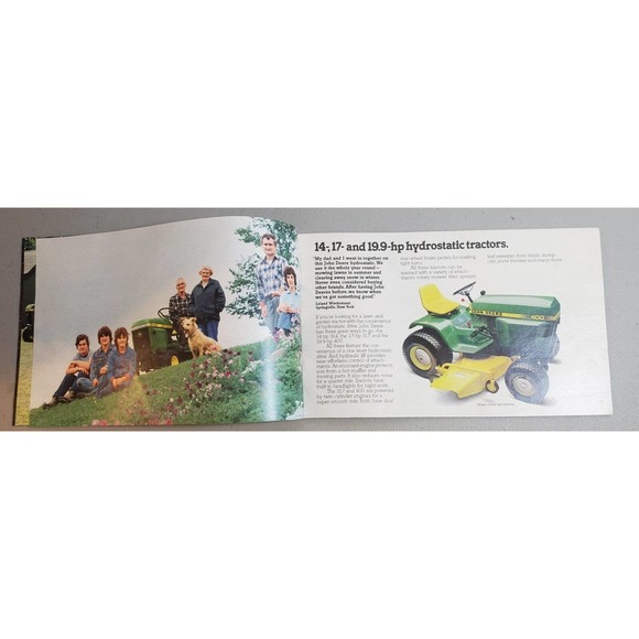 Sales Brochure for 1980 John Deere Lawn and Garden Products - Picture 4 of 13